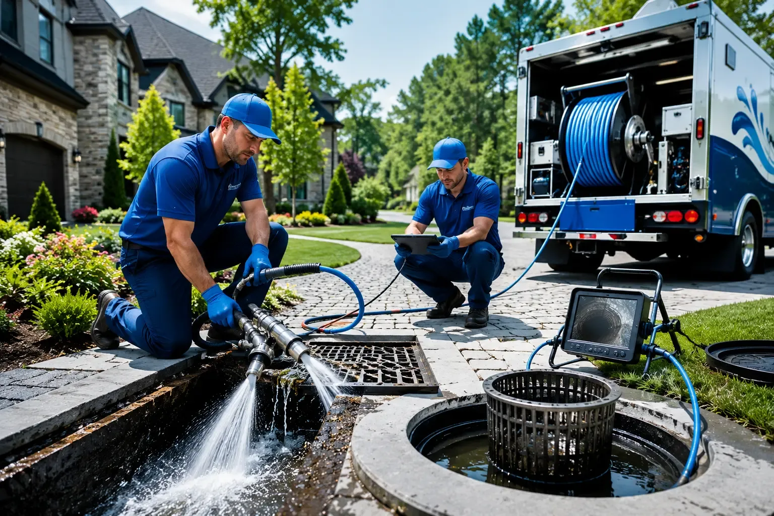 Local outdoor drain cleaning professionals in Downey, CA